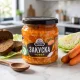 Овощная закуска - Новая, с рисом и белокочанной капустой, 460 г