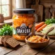Овощная закуска - Новая, с рисом и белокочанной капустой, 460 г