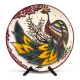 Lagan - Feuervogel X1, Rischtan-Keramik, Ø 42 cm