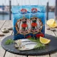 Sardinen mit Kopf, unausgenommen, Bozman, 900 g