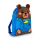 Kinderrucksack - Bärchen mit Stern, 17 x 3 x 22 cm
